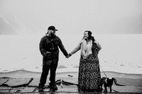 Engagement - Black and White
