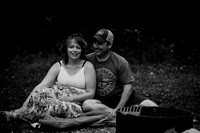 Engagement - Black and White